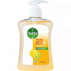 Деттол (Dettol) мыло д/рук антибактериальное жидк. с грейпфрутом 250мл (дозатор)