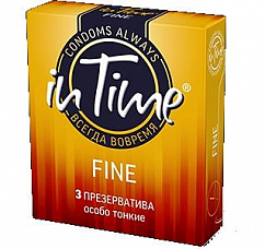 Презерватив IN TIME №3 Fine (особо тонкие)