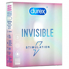 Презерватив DUREX Invisible Stimulation №3