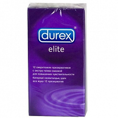 Презерватив DUREX Elite (ультратонкие со смазкой) №12