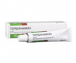 Тербинафин туба(крем д/наружн. прим.) 1% 15г №1